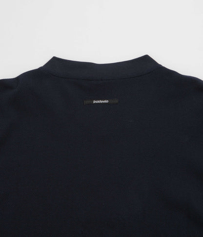Pasteelo Pique Sports Long Sleeve T-Shirt - Navy