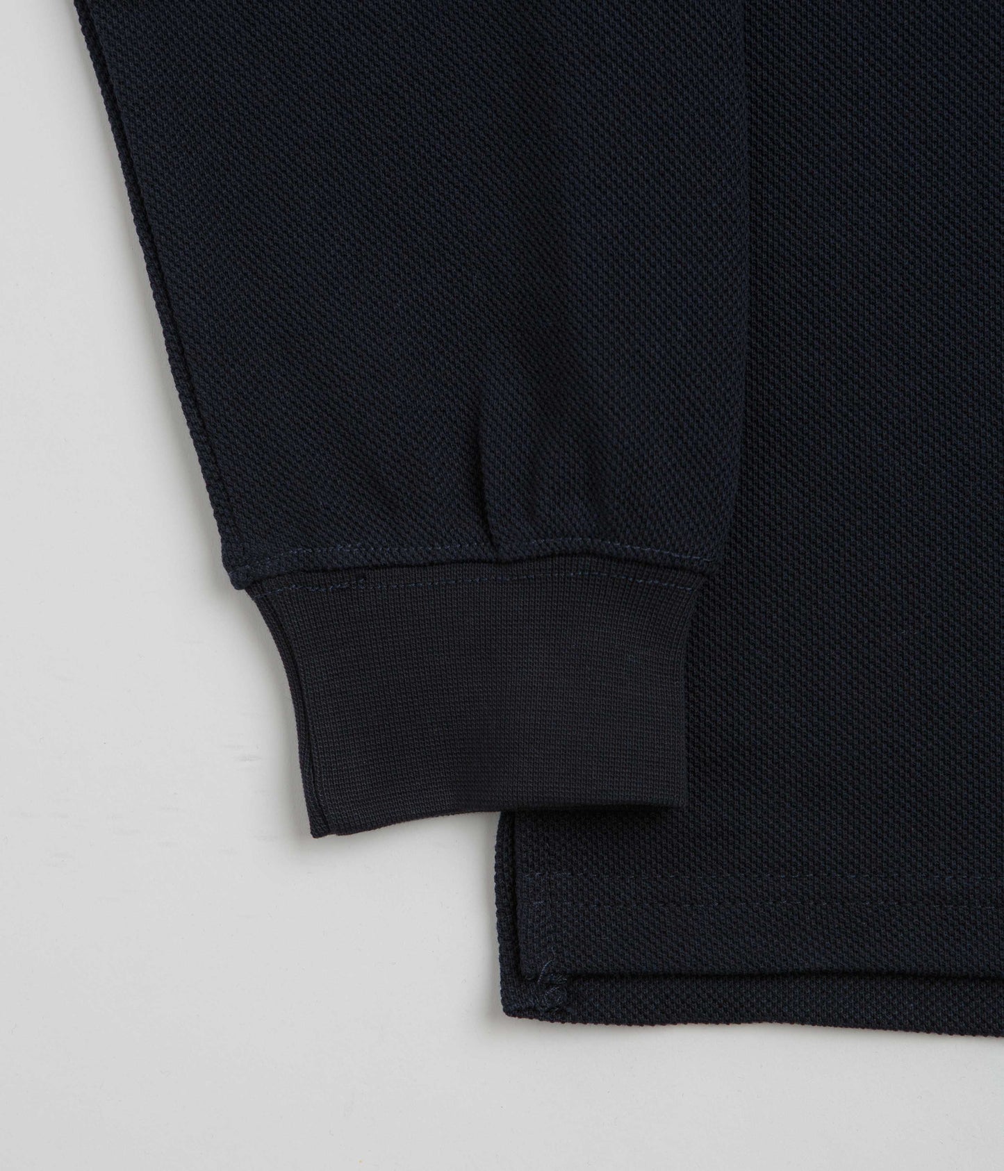 Pasteelo Pique Sports Long Sleeve T-Shirt - Navy