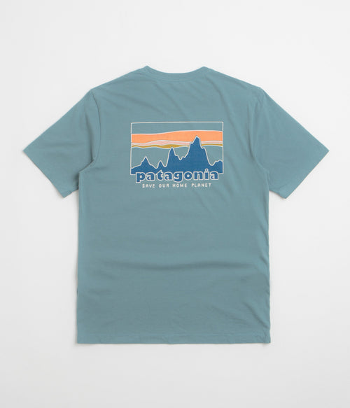 Patagonia 73 Skyline T-Shirt - Blue Sage
