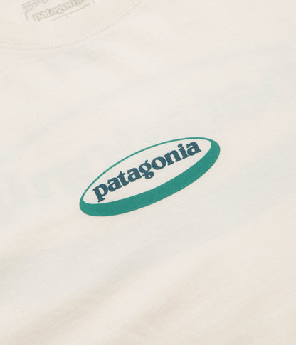 Patagonia 95 Oval Logo T-Shirt - Undyed Natural