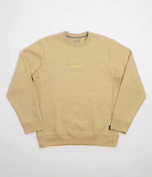 Patagonia 95 Oval Logo Uprisal Crewneck Sweatshirt - Lynx Tan
