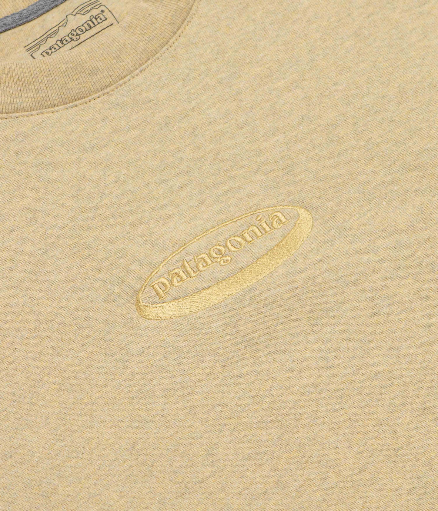 Patagonia 95 Oval Logo Uprisal Crewneck Sweatshirt - Lynx Tan