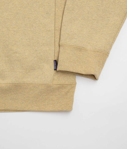 Patagonia 95 Oval Logo Uprisal Crewneck Sweatshirt - Lynx Tan