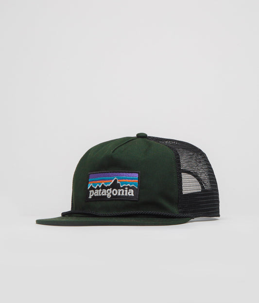 Patagonia Airfarer Cap - P-6 Logo: Old Growth Green