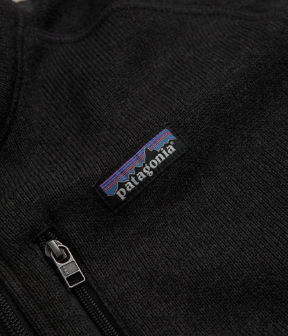 Patagonia Better Sweater 1/4 Zip Sweatshirt - Black