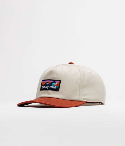 Patagonia Boardshort Label Funfarer Cap - Pumice