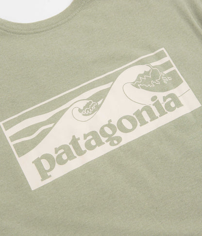 Patagonia Boardshort Logo Pocket Responsibili-Tee T-Shirt - Gumtree Green