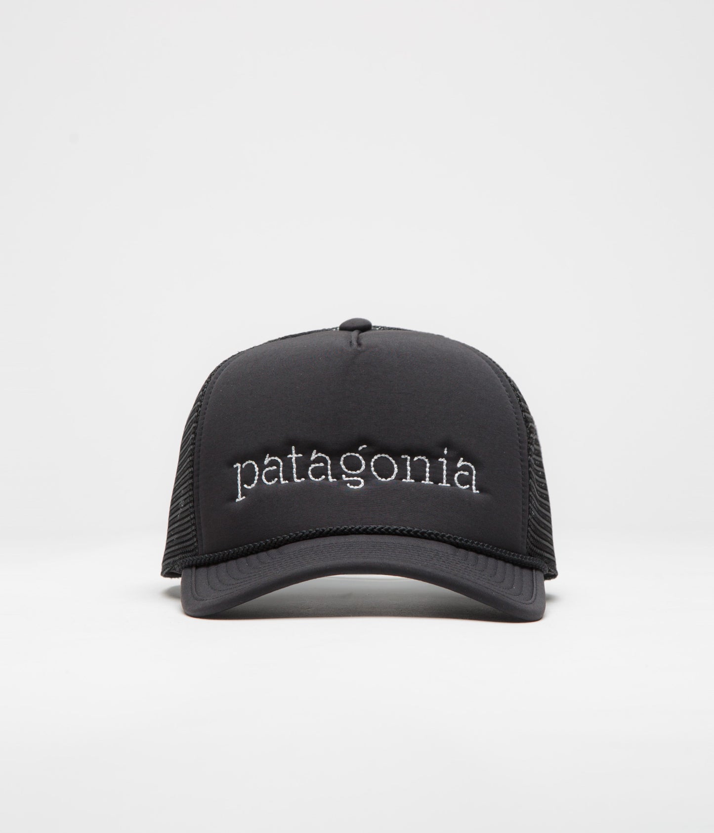 Patagonia Broadcaster Cap - Strata Text: Black