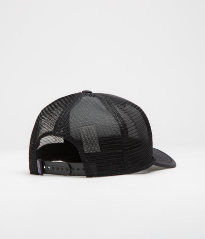 Patagonia Broadcaster Cap - Strata Text: Black
