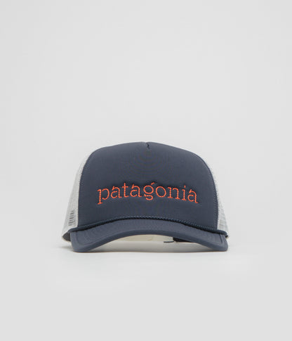 Patagonia Broadcaster Cap - Strata Text: Smolder Blue