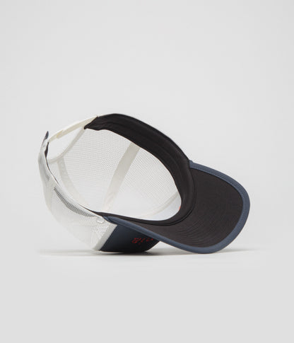 Patagonia Broadcaster Cap - Strata Text: Smolder Blue