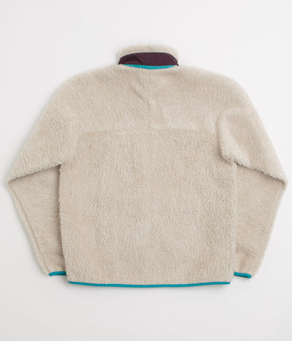 Patagonia Classic Retro-X Jacket - Natural / Obsidian Plum