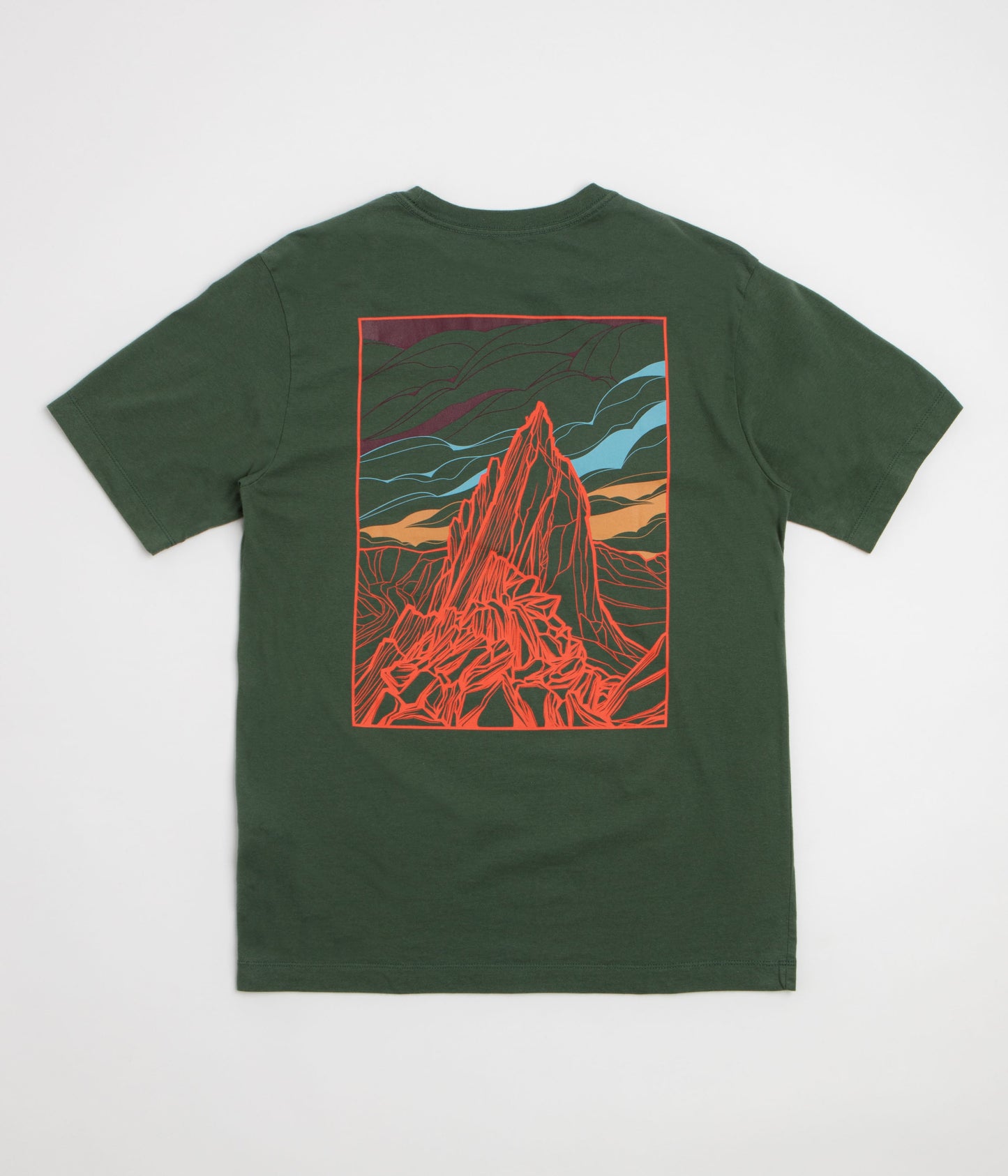 Patagonia Cloud Crag T-Shirt - Canopy Green