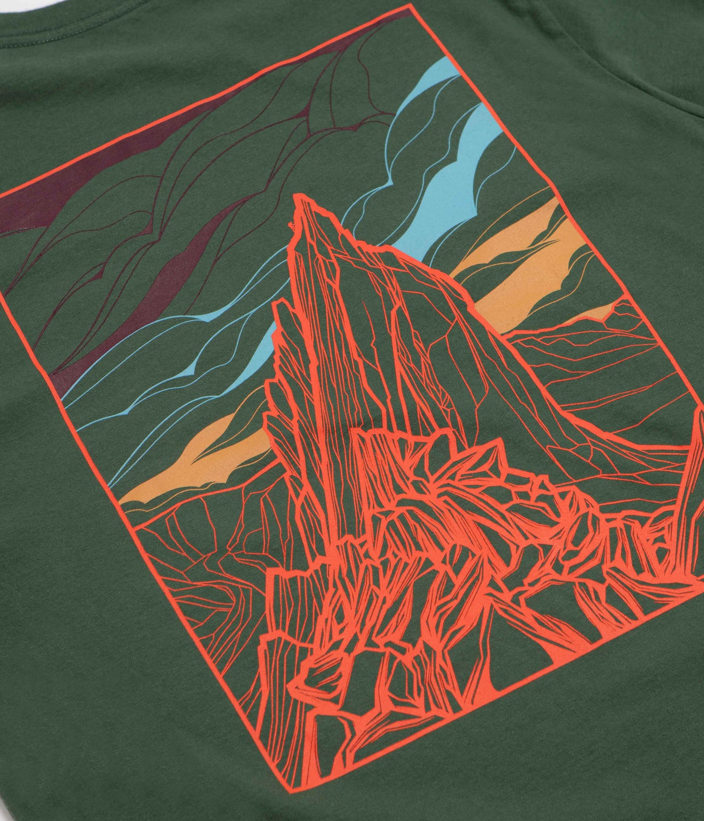 Patagonia Cloud Crag T-Shirt - Canopy Green