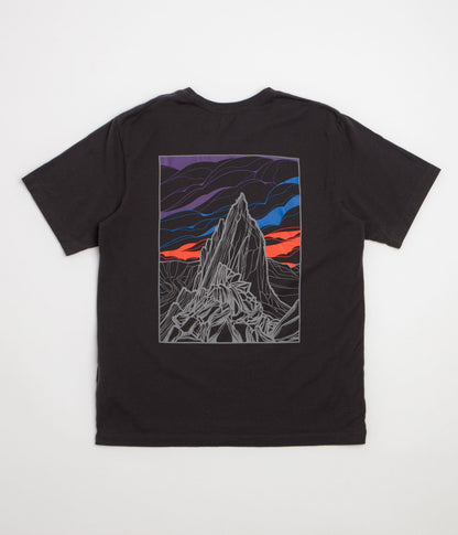 Patagonia Cloud Crag T-Shirt - Ink Black