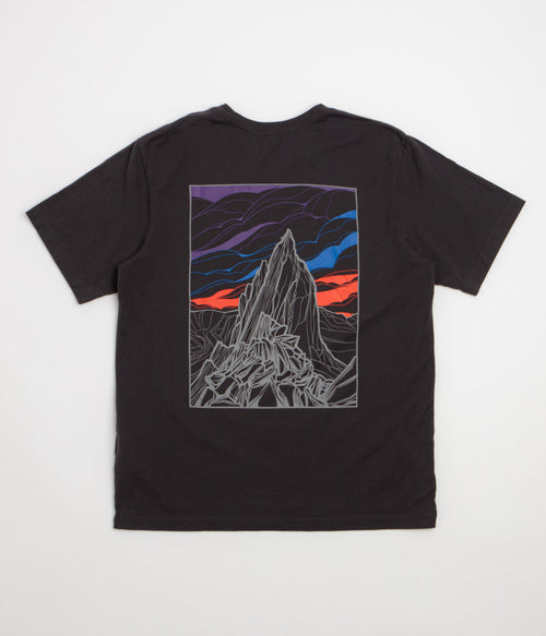 Patagonia Cloud Crag T-Shirt - Ink Black