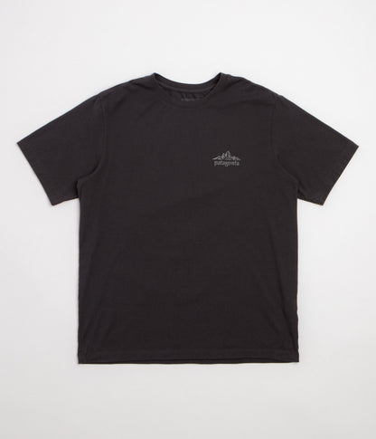 Patagonia Cloud Crag T-Shirt - Ink Black