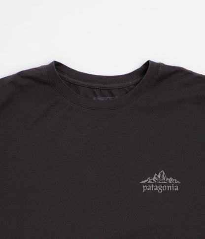 Patagonia Cloud Crag T-Shirt - Ink Black