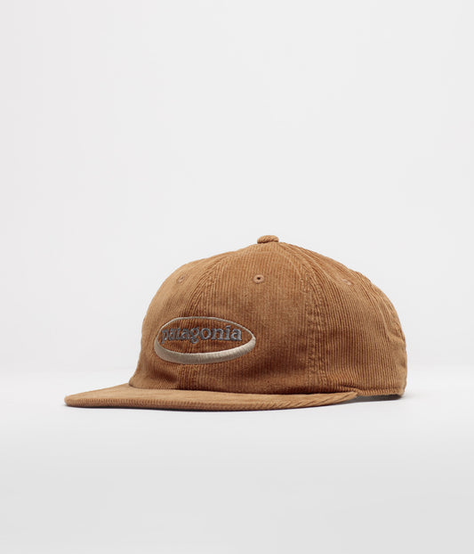 Patagonia Corduroy Cap - 95 Oval Logo: Coriander Brown