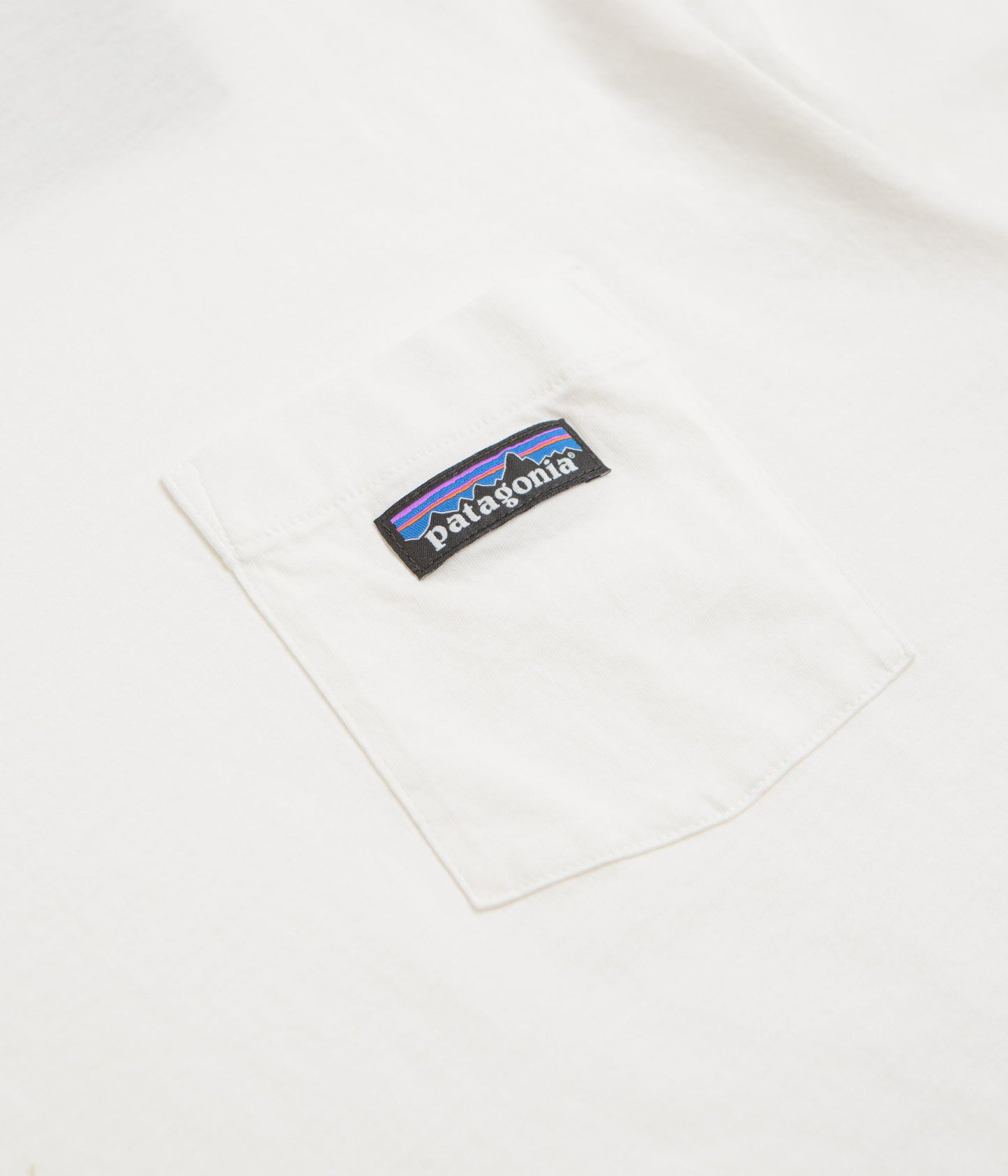 Patagonia Daily Pocket T-Shirt - Birch White