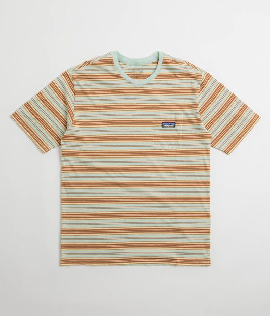 Patagonia Daily Pocket T-Shirt - Summer Camp: Rinsed Green