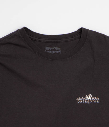 Patagonia Fitz Roy Foothills T-Shirt - Ink Black