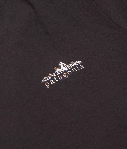 Patagonia Fitz Roy Foothills T-Shirt - Ink Black