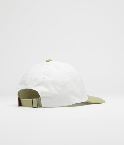 Patagonia Fitz Roy Icon Trad Cap - Text Logo: Birch White / Gumtree Green