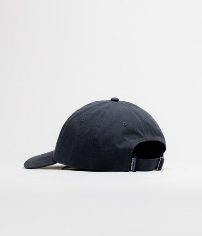Patagonia Graphic Trad Cap - Text Logo: Smolder Blue