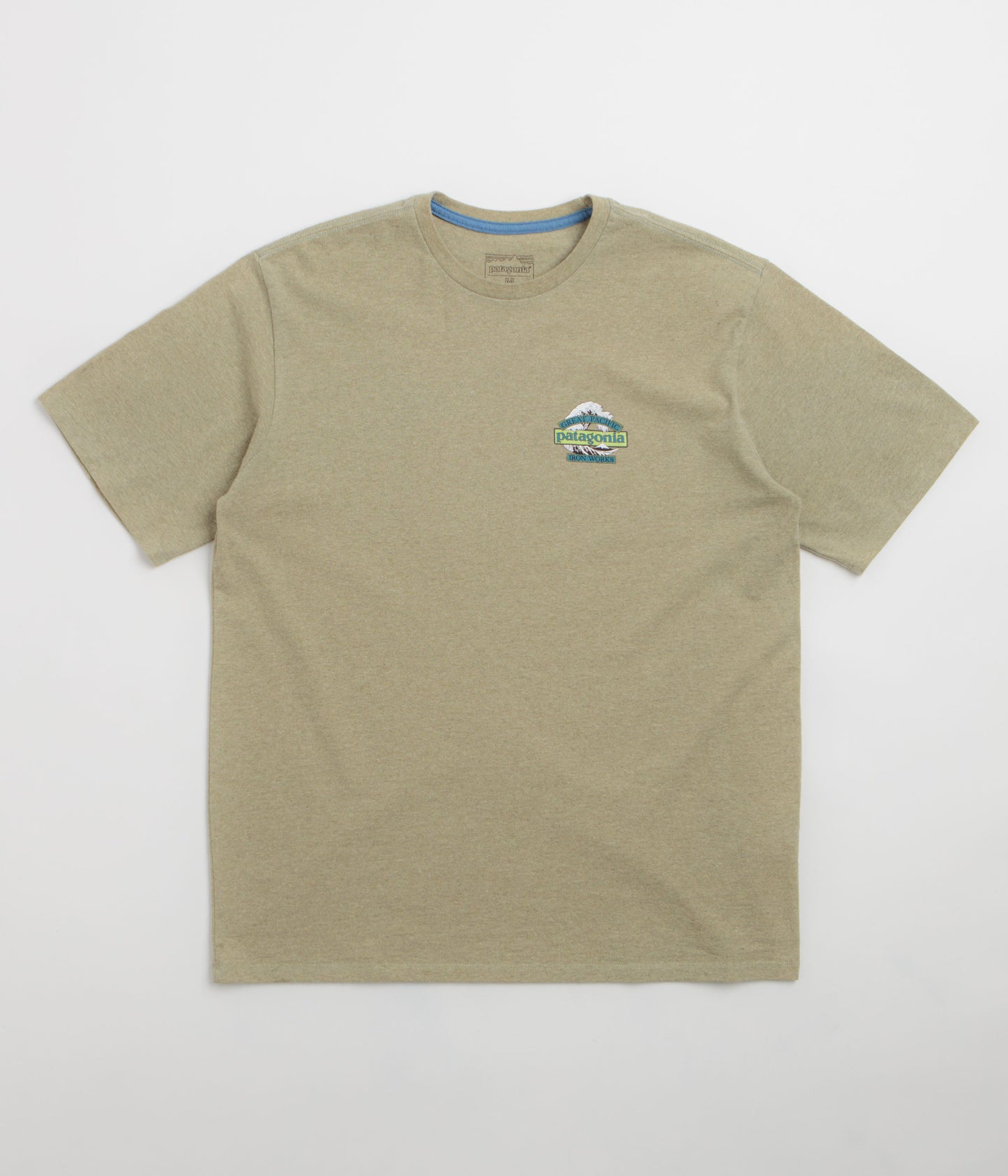 Patagonia Great Waves Responsibili-Tee T-Shirt - Gumtree Green