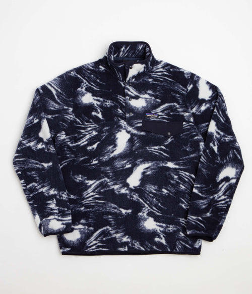 Patagonia Lightweight Synchilla Snap-T Fleece - Polar Breeze: Sunken Blue