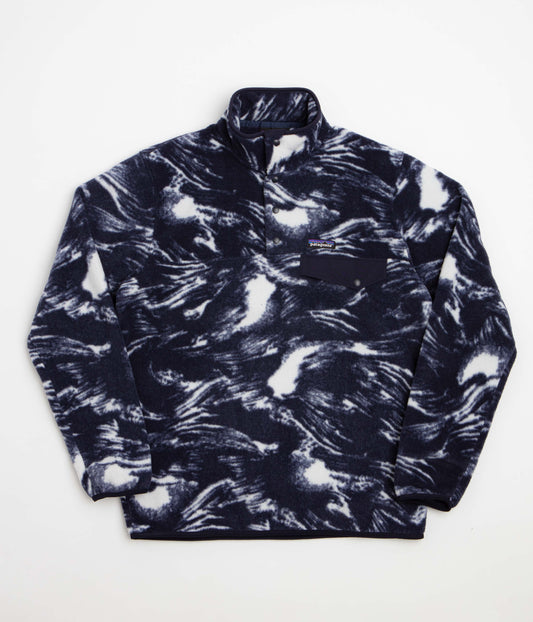 Patagonia Lightweight Synchilla Snap-T Fleece - Polar Breeze: Sunken Blue
