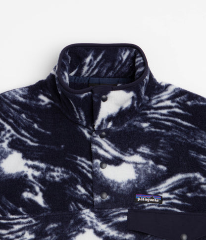 Patagonia Lightweight Synchilla Snap-T Fleece - Polar Breeze: Sunken Blue