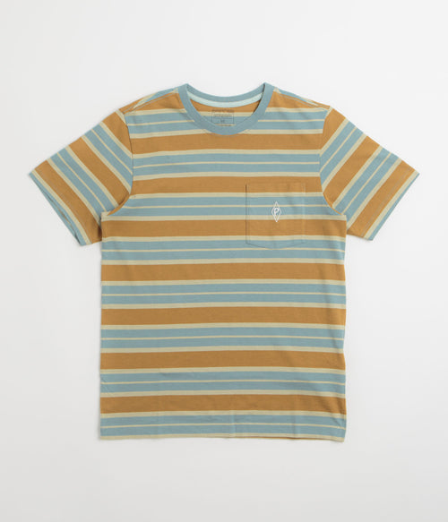 Patagonia MW Water People Mark Pocket T-Shirt - Big Wall: Blue Sage