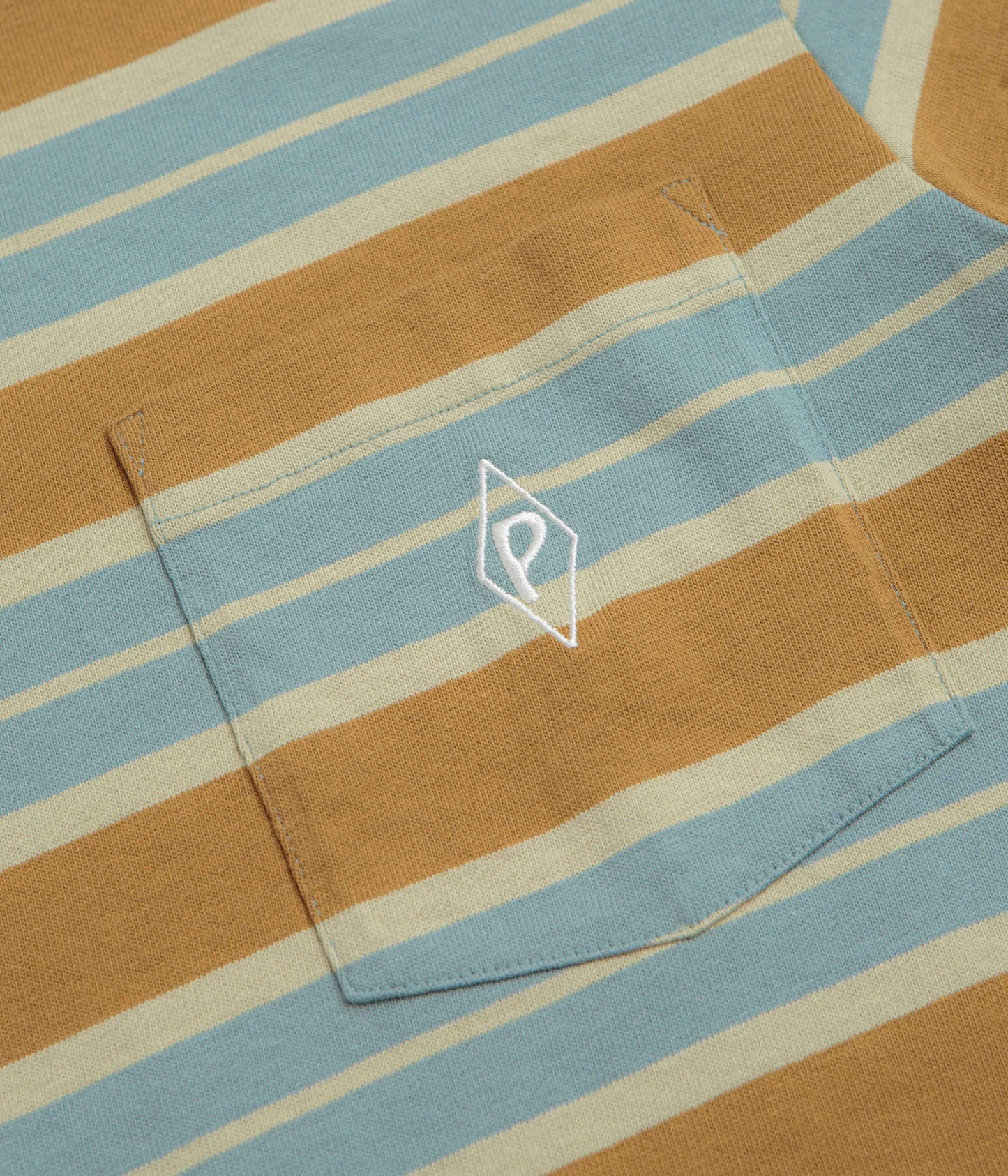 Patagonia MW Water People Mark Pocket T-Shirt - Big Wall: Blue Sage