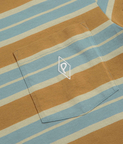 Patagonia MW Water People Mark Pocket T-Shirt - Big Wall: Blue Sage