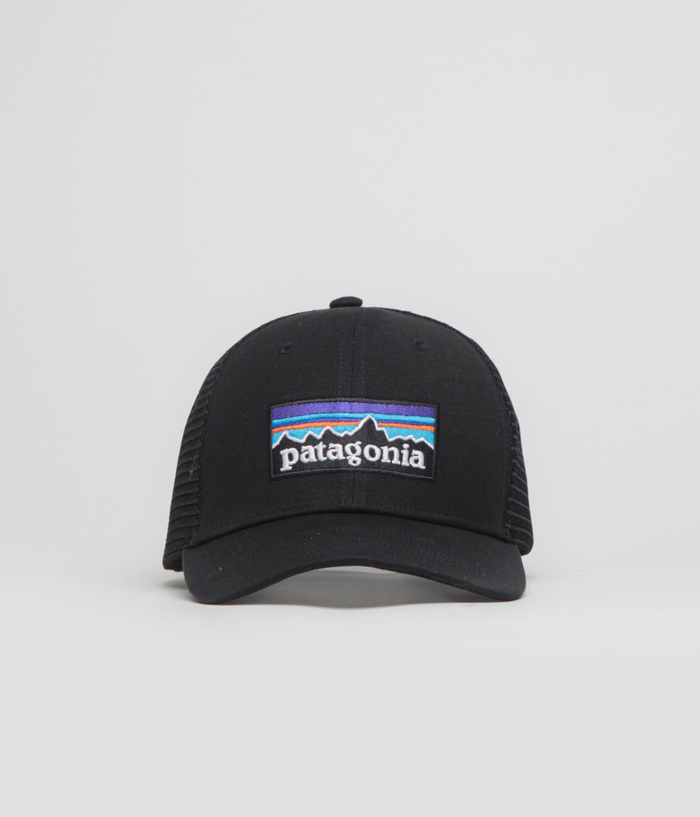 Patagonia P-6 Logo LoPro Trucker Cap - Black