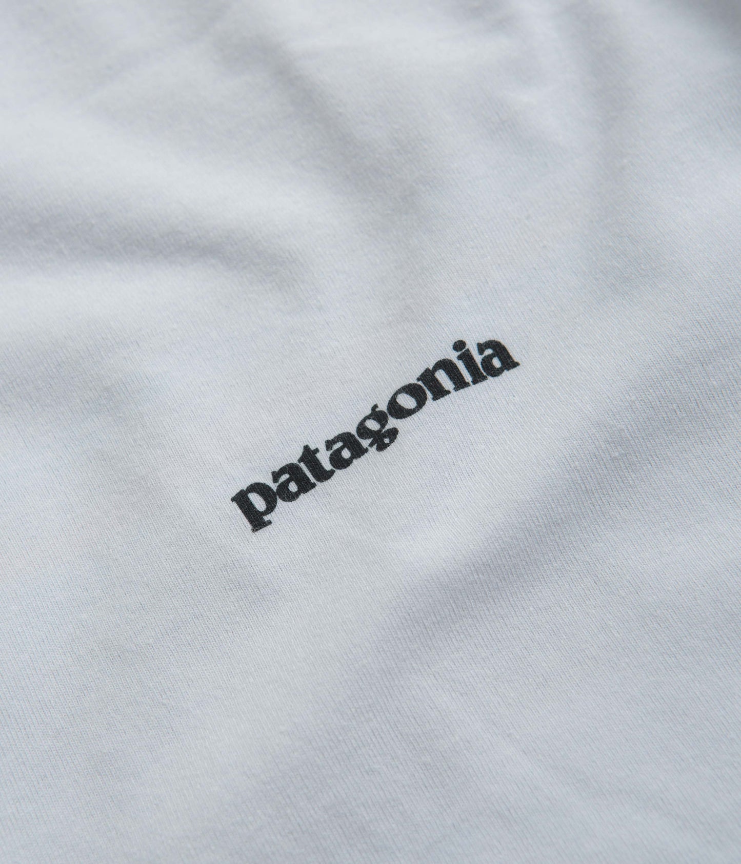 Patagonia P-6 Logo Responsibili-Tee Long Sleeve T-Shirt - White
