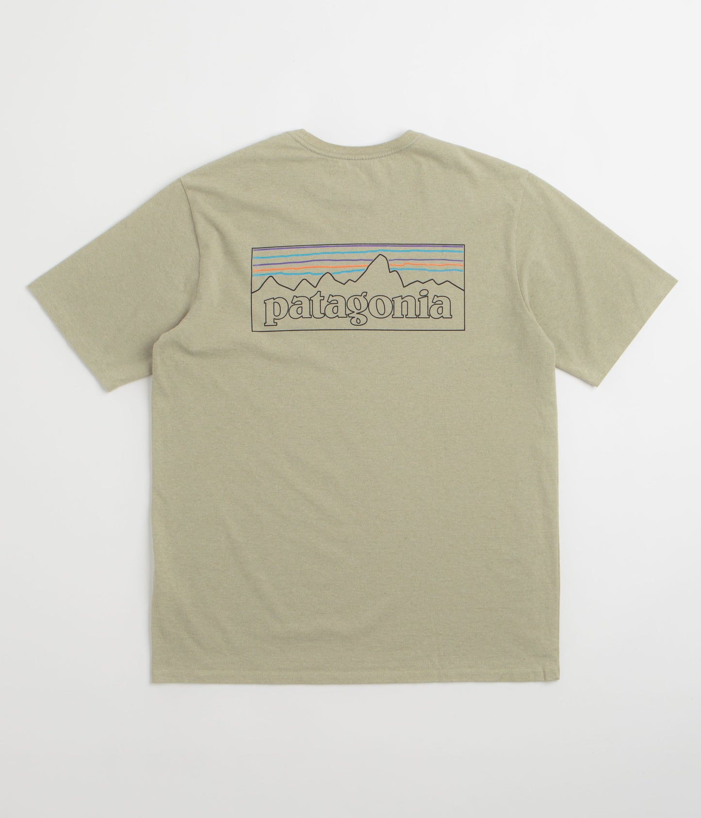 Patagonia P-6 Logo Responsibili-Tee T-Shirt - P-6 Outline: Gumtree Green