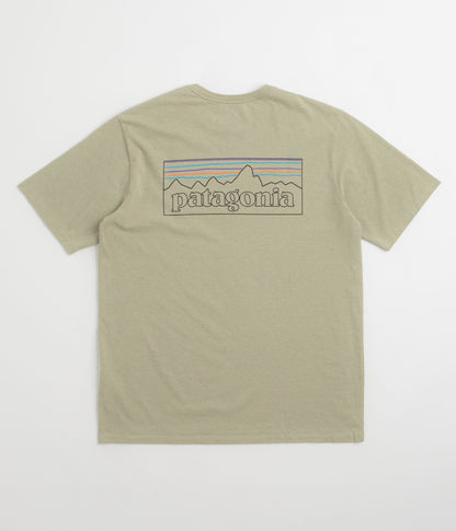 Patagonia P-6 Logo Responsibili-Tee T-Shirt - P-6 Outline: Gumtree Green