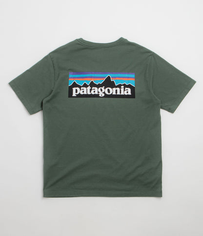 Patagonia P-6 Logo T-Shirt - Canopy Green