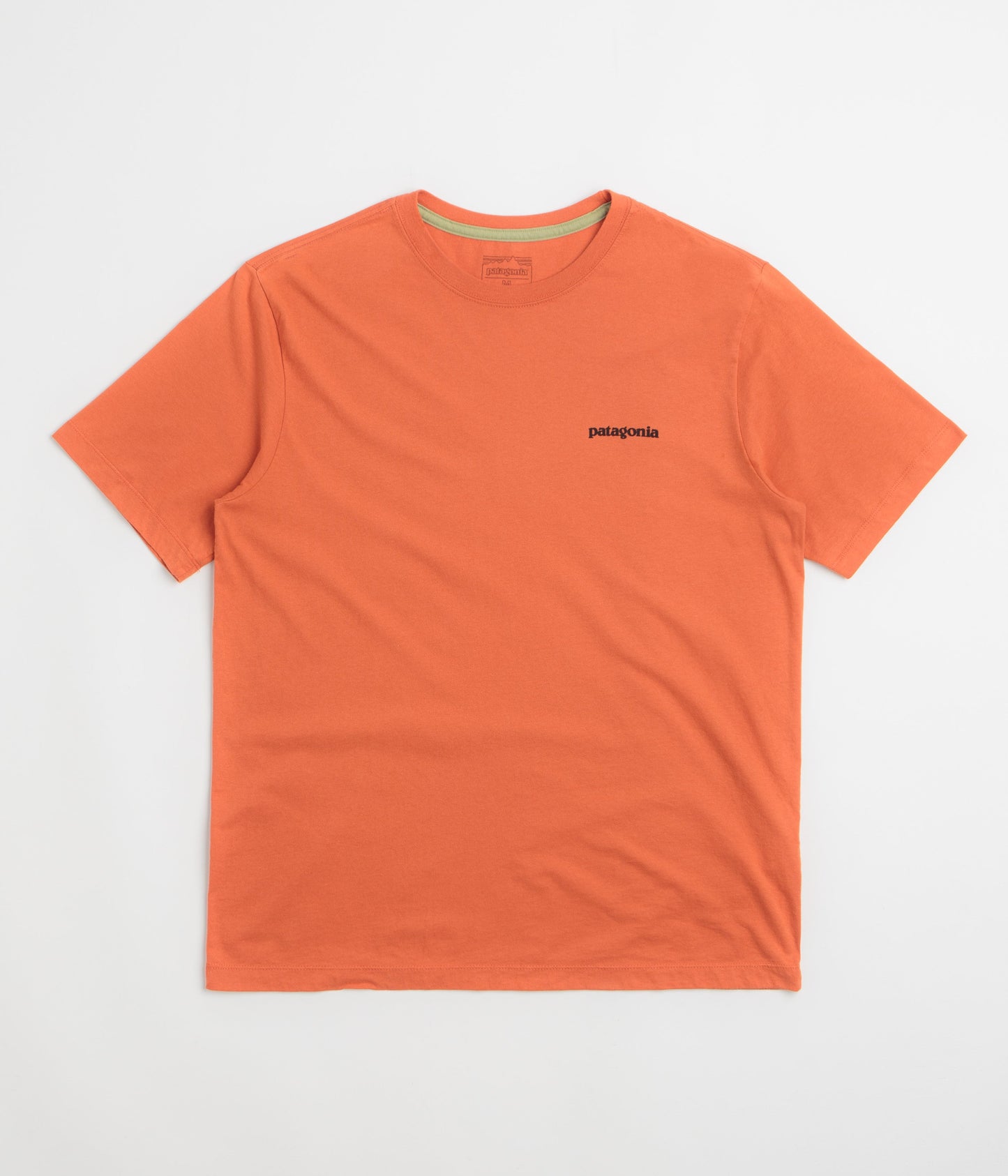 Patagonia P-6 Logo T-Shirt - Coal Orange