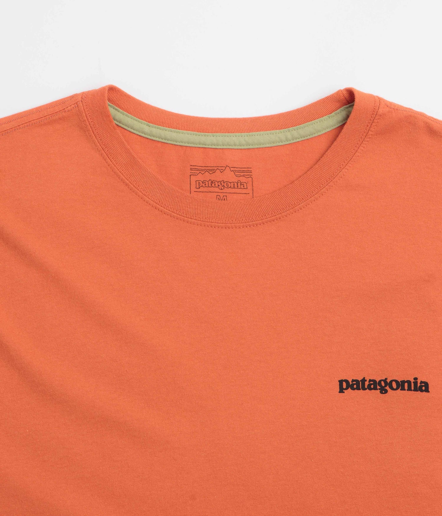 Patagonia P-6 Logo T-Shirt - Coal Orange