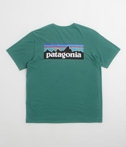 Patagonia P-6 Logo T-Shirt - Gem Green