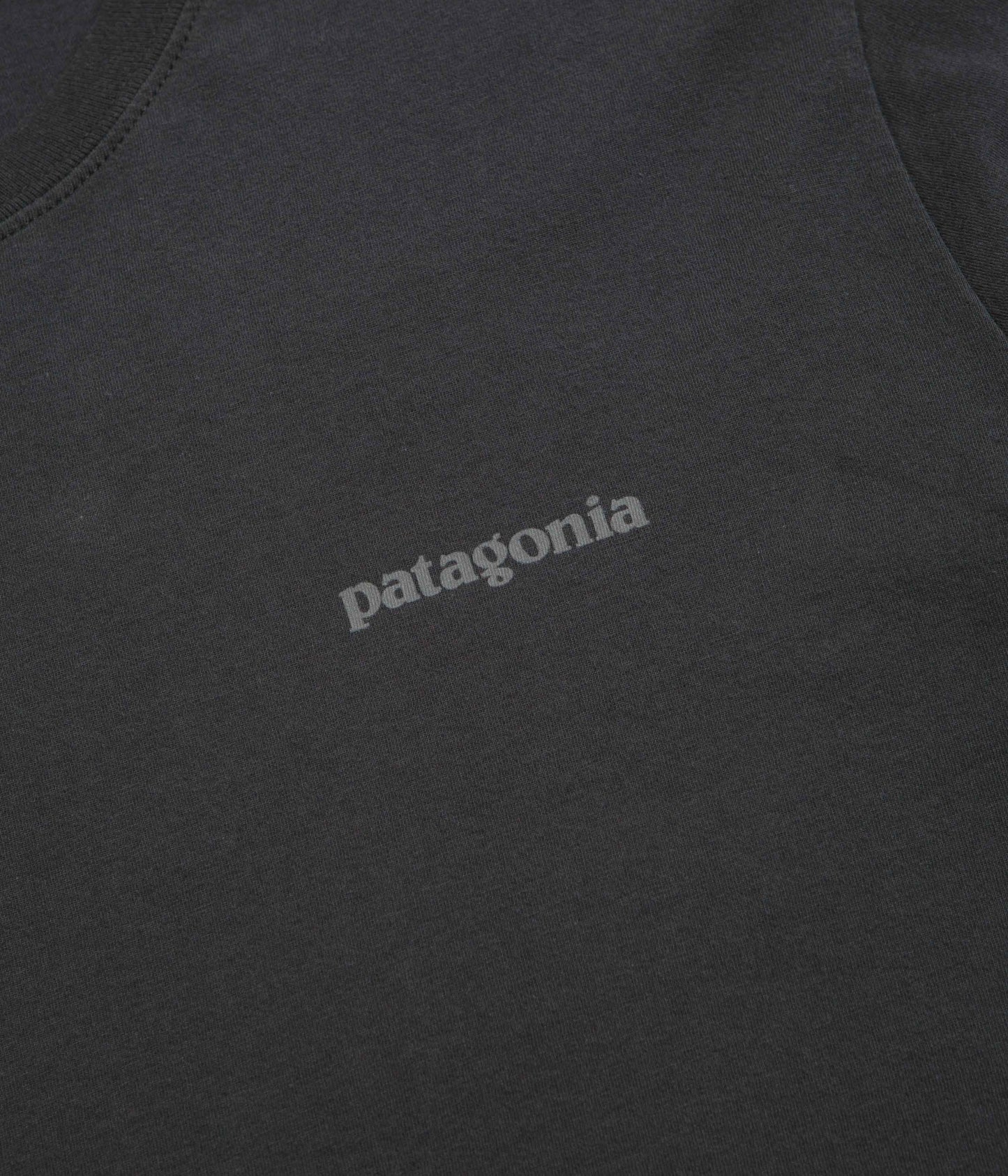 Patagonia P-6 Logo T-Shirt - Ink Black