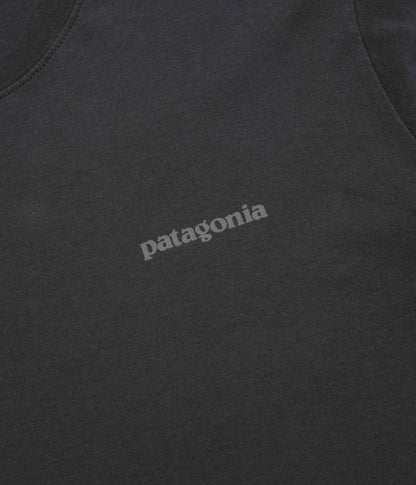 Patagonia P-6 Logo T-Shirt - Ink Black