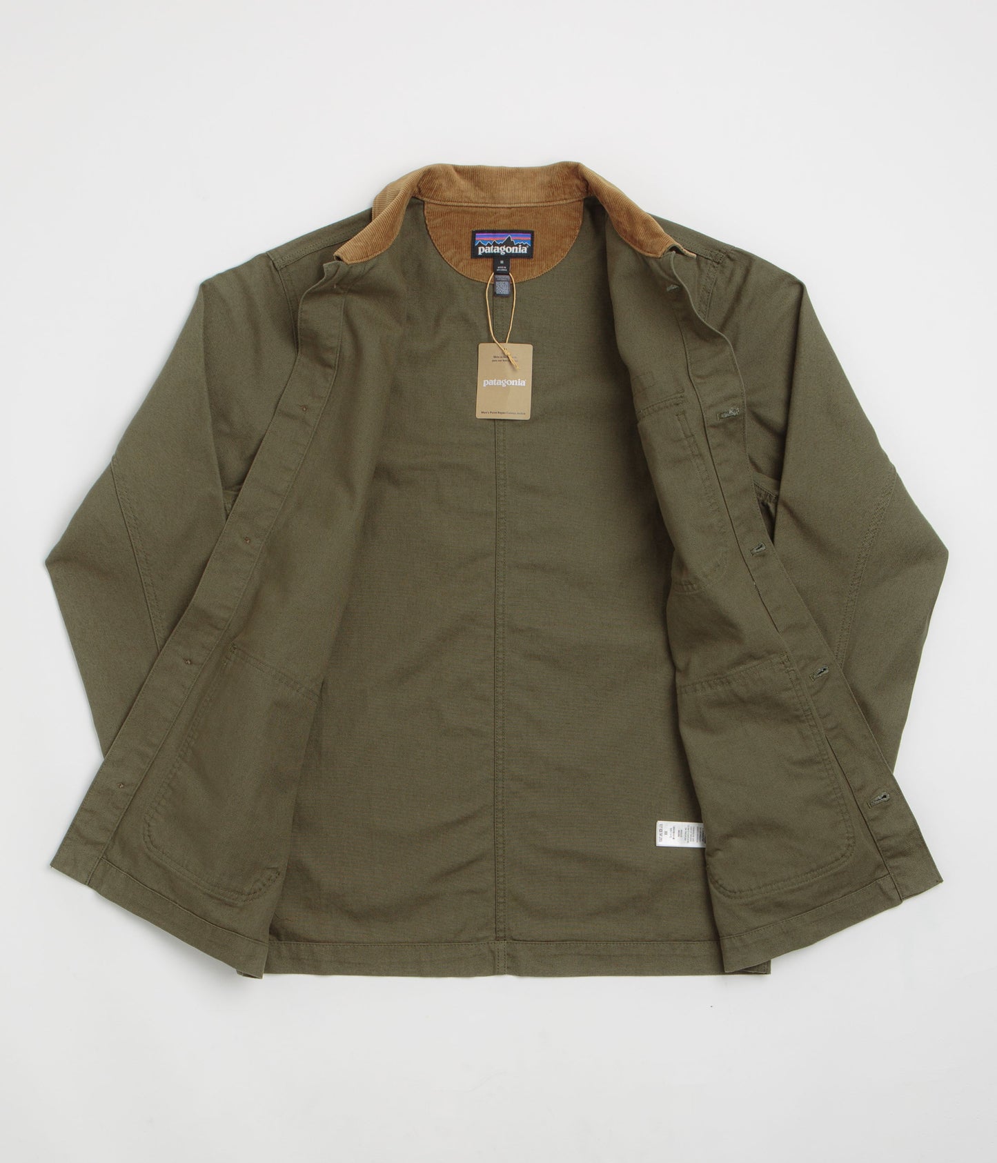 Patagonia Point Reyes Canvas Jacket - Basin Green