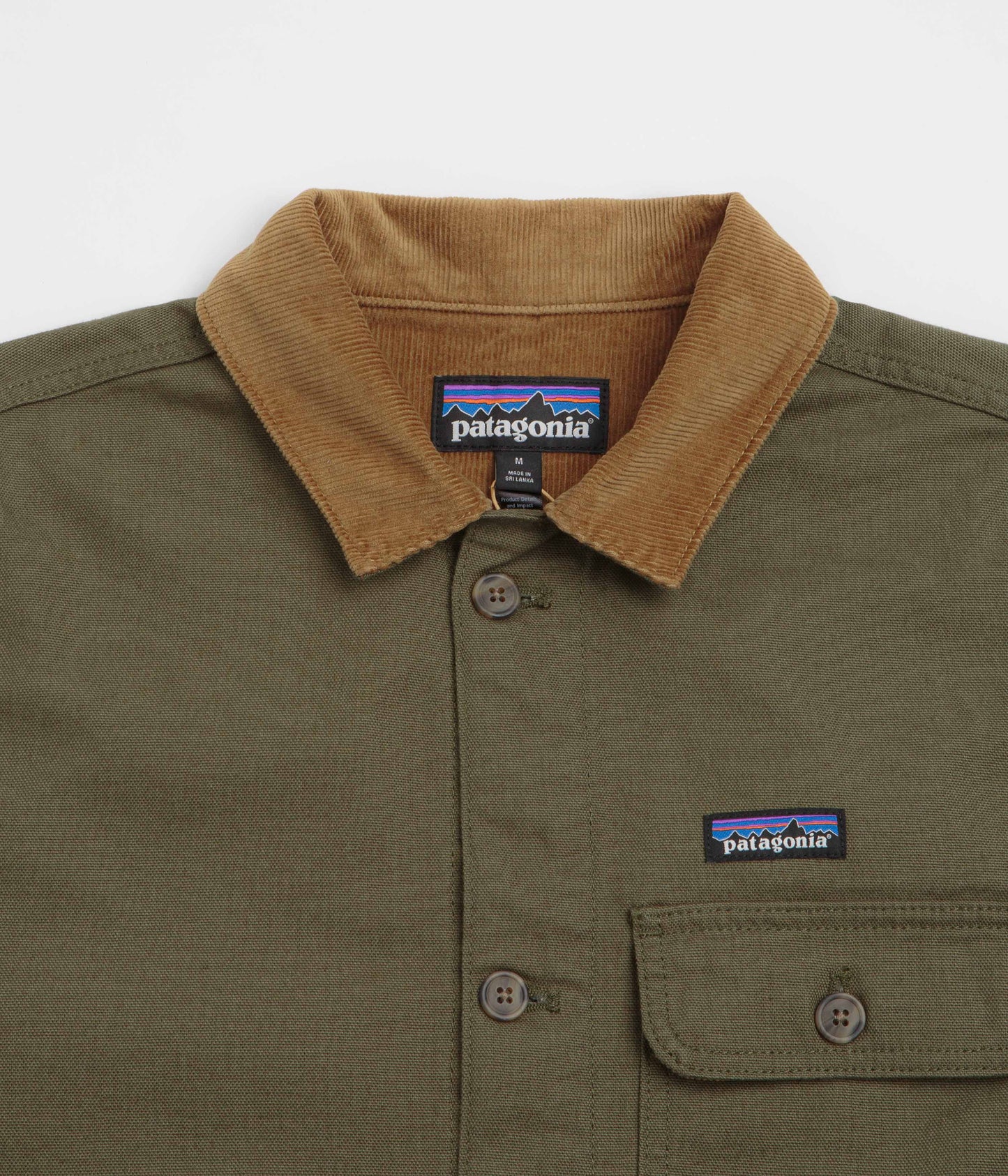 Patagonia Point Reyes Canvas Jacket - Basin Green
