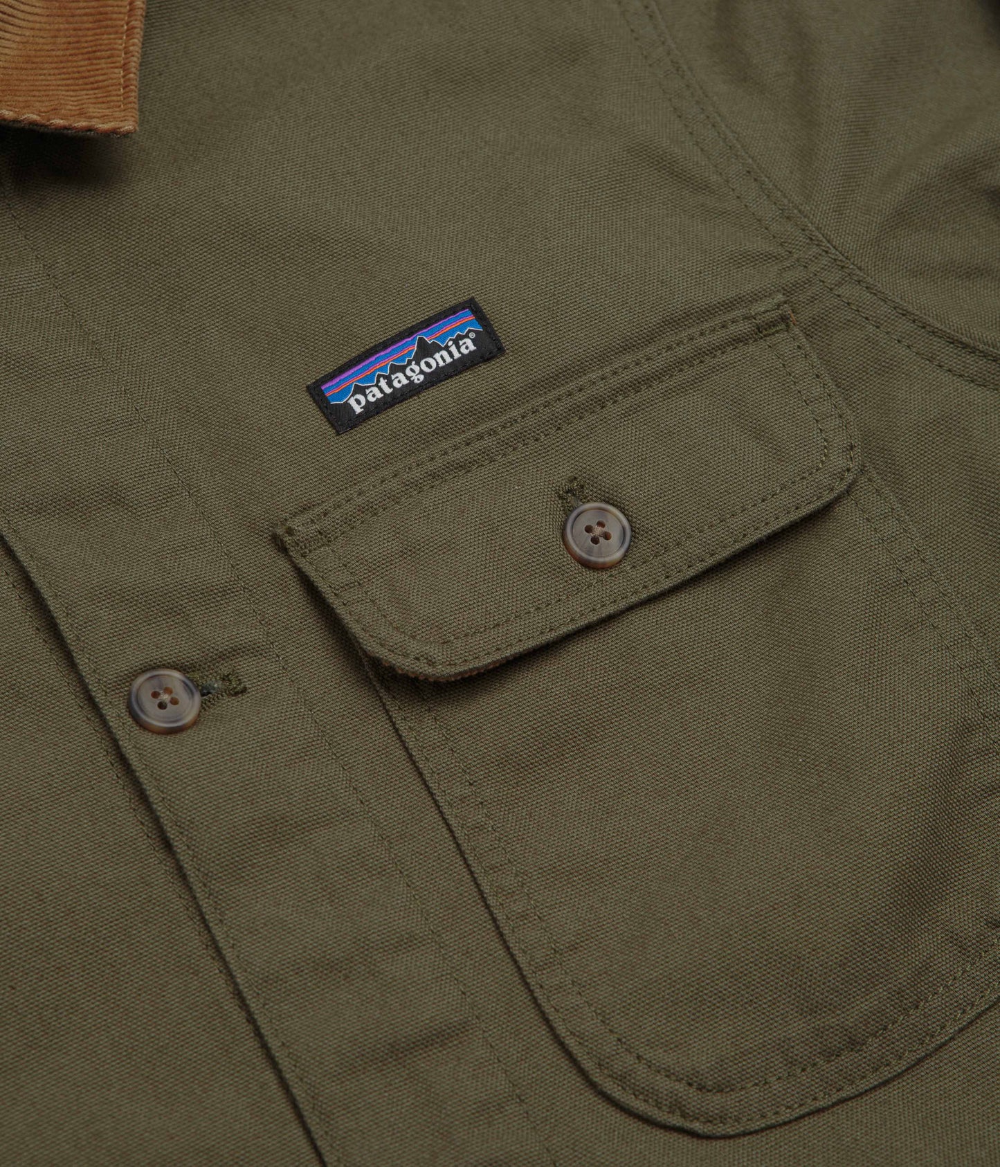 Patagonia Point Reyes Canvas Jacket - Basin Green