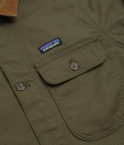 Patagonia Point Reyes Canvas Jacket - Basin Green